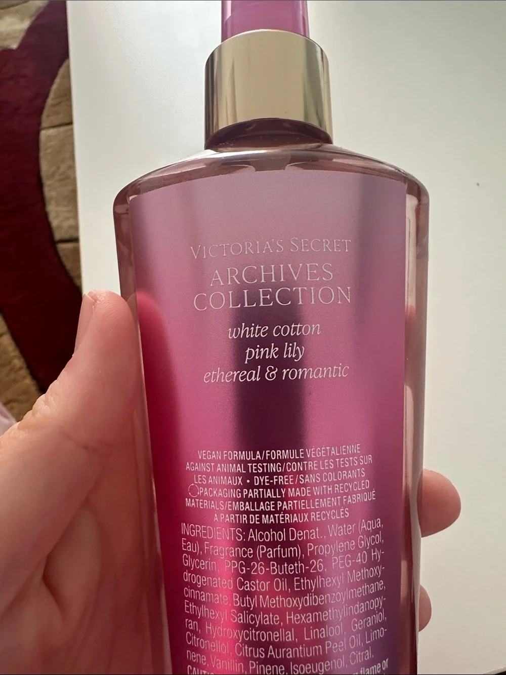 Sheer Love Fragrance Mist Victoria Secret Archives Collection